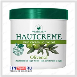 Крем оливковый Hautcreme Herbamedicus 250 мл