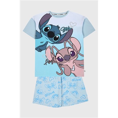 Brand Threads Girls Stich Pyjama Set