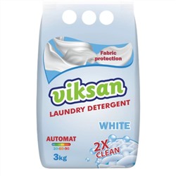 Стиральный порошок"VIKSAN" 2X CLEAN WHITE, 400г