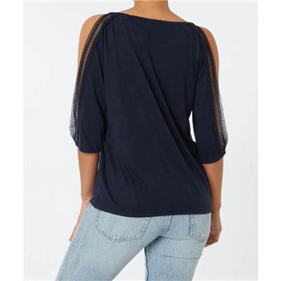 Bluse mit 3/4-Arm
     
      Janina, Cut-outs