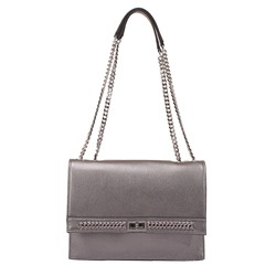 Женская сумка  Mironpan  арт.59020 Темное серебро