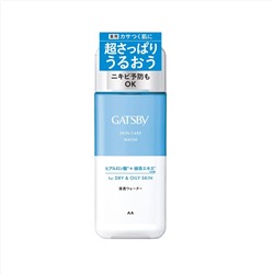 Mandom Мужской успокаивающий лосьон "Gatsby Skin Care Water" для ухода за огрубевшей, проблемной кожей, склонной к Акне (для нормальной и комбинированной кожи) 200 мл / 30