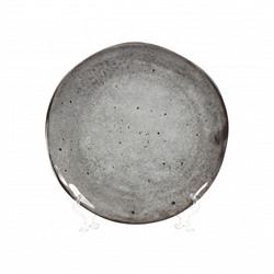 Тарелка обеденная STONE серый 26см