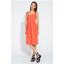 Платье Kivviwear 306602 морковный