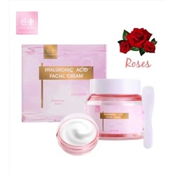 Крем для лица Xin Son Hyaluronic Facial Cream Roses 80g (106) Качество крема очень высокие