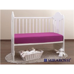простыня на резинке в детскую кроватку Фиолет