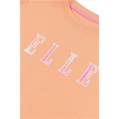 Elle Junior Girls Orange Jersey Dress