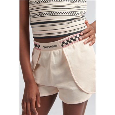 Juicy Couture Girls Cream Boxing Shorts