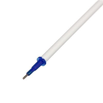 Стержень гелевый 0,38 мм, для ручки со стираемыми чернилами, чернила синие (штрихкод на штуке)