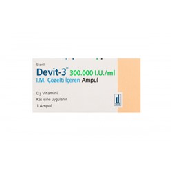 DEVIT-3 300.000 1ml 1 ampül ilaç prospektüsü