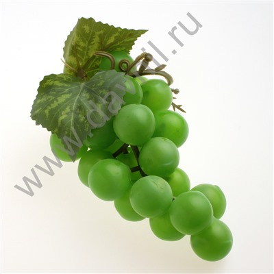 Виноградная гроздь из 24 ягод зелёный