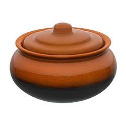 Горшок для запекания 2 л 21*21*13,5 см "TerraCotta" традиция