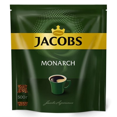 Кофе растворимый MONARCH Original, сублимированный, 500 г, мягкая упаковка, 8052130