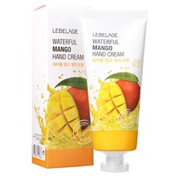 LEBELAGE WATERFUL MANGO HAND CREAM/ Крем для рук увлажняющий с экстрактом манго, 100 мл.