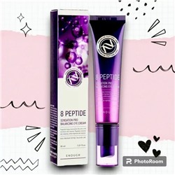 [Enough] Антивозрастной крем для век с пептидами, 8 Peptide Sensation Pro Balancing Eye Cre 30 мл