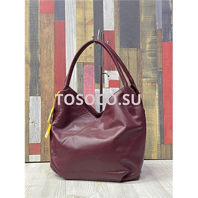 9776-2 wine red сумка  Wifeore натуральная кожа 40х26