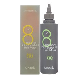MASIL 8 SECONDS SALON SUPER MILD HAIR MASK Восстанавливающая маска для ослабленных волос 200мл