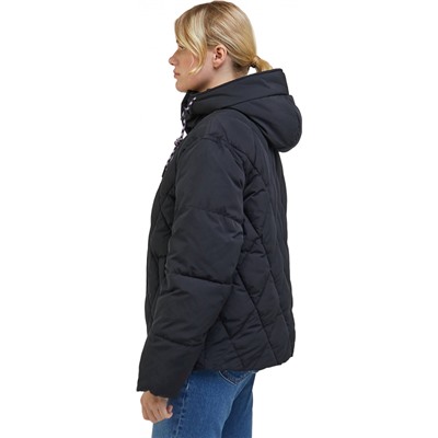 Пуховик женский SHORT PUFFER UNIONALL BLK