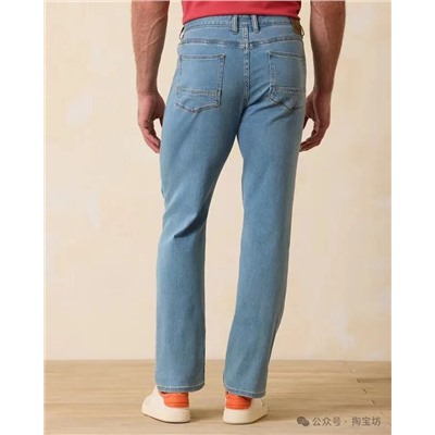 Классические мужские джинсы европейского бренда  ⚫️Tommy Baham*a
