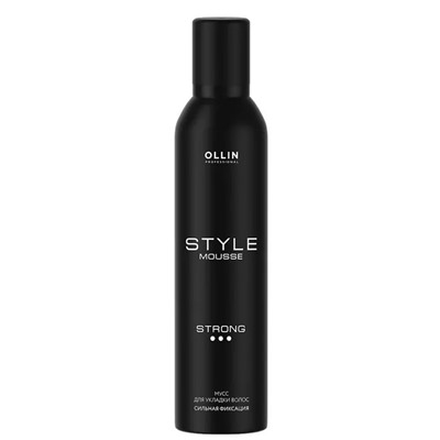 Мусс для укладки волос сильной фиксации OLLIN STYLE, 250 мл