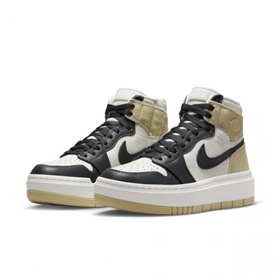 Кроссовки мужские Jordan 1 Elevate High Beige Black Toe (W)