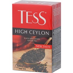 TESS. Classic Collection. HIGH CEYLON (черный) 100 гр. карт.пачка