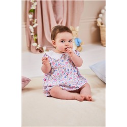 JoJo Maman Bébé 2-Piece Floral Peter Rabbit Top & Shorts Set