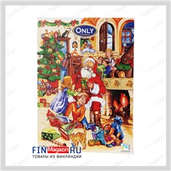 Шоколадный календарь ONLY "Подарки от Санта Клауса" 75 гр