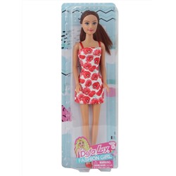 Кукла DEFA Lucy "Девушка в летнем платье" (29 см, красный)