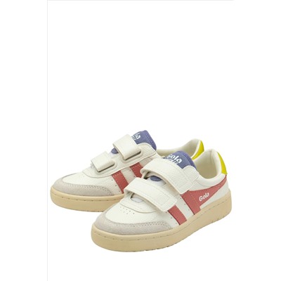 Gola Kids Falcon Strap Recycled PU Trainers