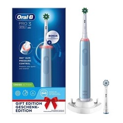 Электрическая зубная щетка Oral-B Pro 3 3770 Blue