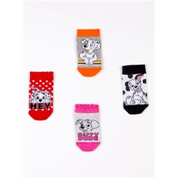 Лицензированные детские носки с пинетками Supermino Dalmatian, 4 пары, 19833