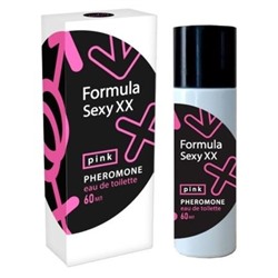 Ж DP туал/вода с ФЕРОМОНАМИ (60мл) Formula Sexy XX Pink (Формула Секси ХХ Пинк). 24