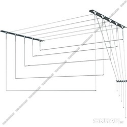 Сушилка д/белья потолоч."Лиана" 5 мет.стерж. d12мм