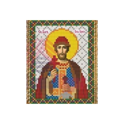 Набор для вышивания бисером ВБ-233 "Икона Св. Блгв. Князя Бориса"