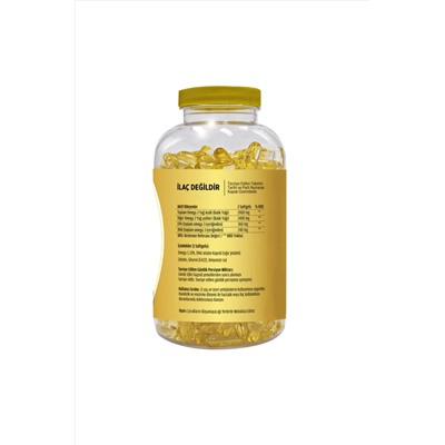 FLX Omega 3 Balık Yağı 1000 Mg 180 Softgel