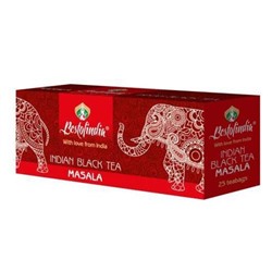 Чай MASALA INDIAN BLACK TEA черный с натуральными специями индийский пакетированный 25х2г Bestofindia 50г
