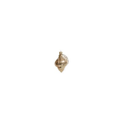 Ракушка Лотария золотая (стекло) 8х7х12 см