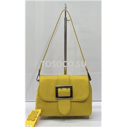 051-2 yellow сумка Wifeore натуральная кожа 15х22х7