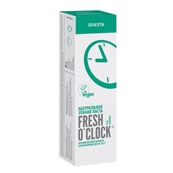 SPASTA Зубная паста FRESH O'CLOCK Профилактика кариеса и воспаления десен 24/7 90 мл