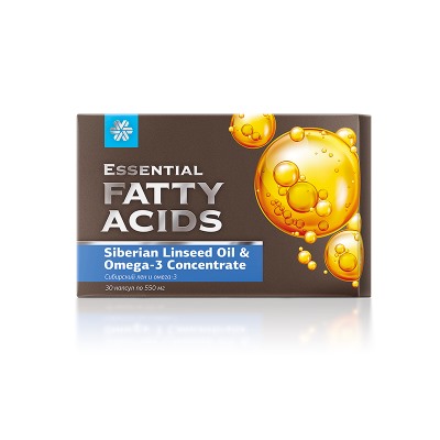 Сибирский лен и омега-3 - Essential Fatty Acids 30 капсул