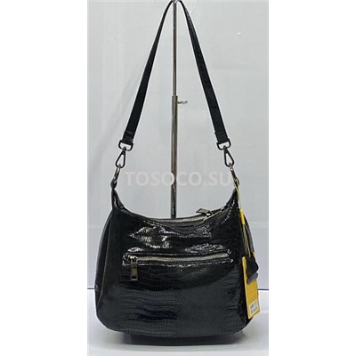 6881-1  black сумка Wifeore натуральная кожа 20х26х11
