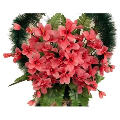 Искусственные цветы, Корзина с цветами "Паутра" для проведения обряда похорон (1010237)