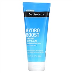 Neutrogena, Взбитый бальзам для тела Hydro Boost с гиалуроновой кислотой, 198 г (7 унций)