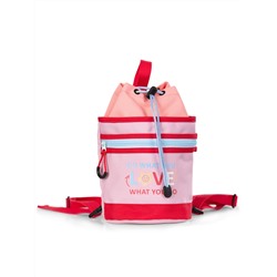 Сумка типа "рюкзак" для девочек Розовый(37)