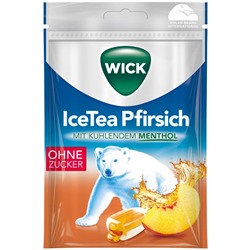 Wick IceTea Pfirsich ohne Zucker 72g