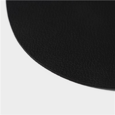 Набор салфеток сервировочных на стол Доляна «Тэм», 44×35 см, 4 шт, цвет чёрный