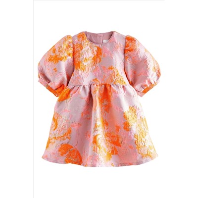 Floral Jacquard Prom Dress (12mths-10yrs)