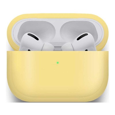 Чехол для Airpods Pro Silicone Yellow