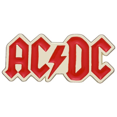 Металлический значок "AC/DC"